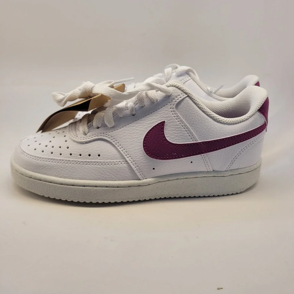 Nike Court Vision Low NN White Cactus Flower Purple DH3158-500 Womens Size 7 NEW